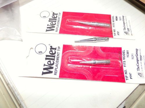 3 Weller Soldering iron tip PTS7 PTH7 PTK7  tips for TCP / TC201 Irons