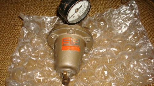 Schrader air products adjustable pressure control valve w/ gauge for sale