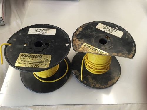 Natural Gas Yellow 12AWG Tracer Wire