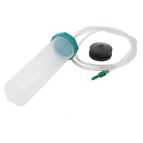Uxcell industrial clear plastic 300cc glue dispenser barrel + adapter set for sale