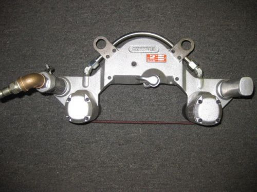 Dynabrade dynangle 14303 air belt sander or grinder, dual motor , 2&#034;x34&#034; belt for sale
