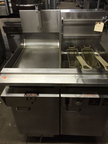 KEATING 14 TSFM Instant Recovery Electric Deep Fryer with dump station
