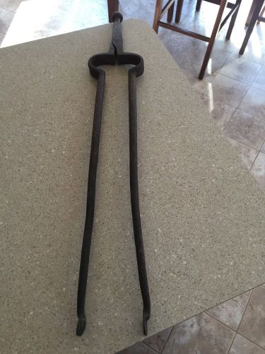 Blacksmith tool anvil tongs vintage tinner nippers long tools tinsmith for sale