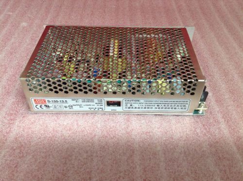 MeanWell MW Power Supply S-150-13.5 115/230VAC 11.2A OUTPUT