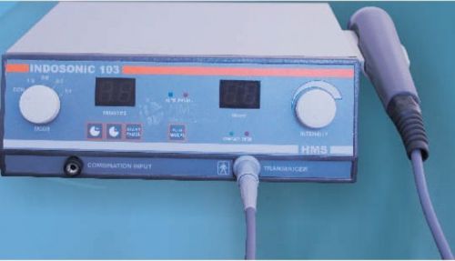 Ultrasound therapy machine 1MHz suitable Underwater INDOSONIC 103 Sensor control
