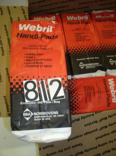 Webril  Handie Pads  4&#034;x4&#034;  100 per pack ( 812)