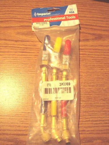 IMPERIAL 800 MBS HOSE SHUT OFF SET  BRAND NEW IN PACKAGE