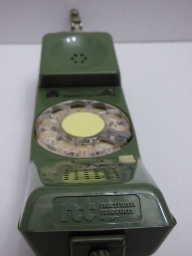 VINTAGE Northern Telecom ITT Lineman Rotary Test Phone RD 1967 Butt Set