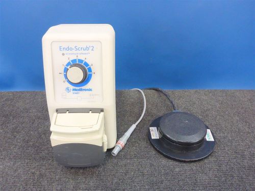 Medtronic xomed endoscrub2 with 2x footswitches | 1x 19-91005 &amp; 2x 18-5200 for sale