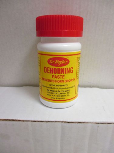 Dehorning Paste - Dr Naylor - Prevents Horn Growth - Calves,Sheep,Goats - 4 oz.