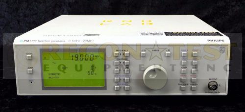 Fluke Philips PM5139 20 MHz Programmable Function Generator