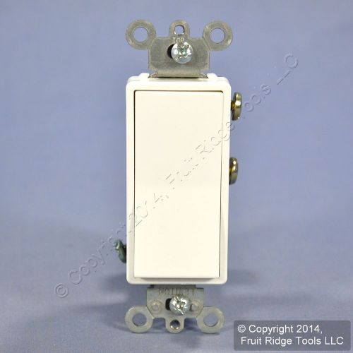 Leviton scratched white decora 4-way rocker wall light switch 15a bulk 5604-2w for sale