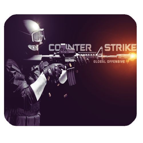 New Mouse Pad with Counter Strike Design For Gaming Laptop or PC anti slip