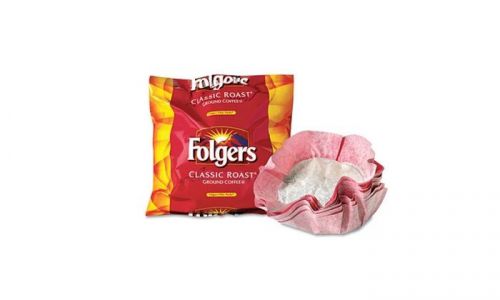 (1) Box of Folgers Classic Roast Ground Coffee, Filter Packs, 0.9 oz., 40 ct.