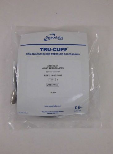 Spacelabs 714-0018-00 Tru-Cuff Hose Adult Quick Release