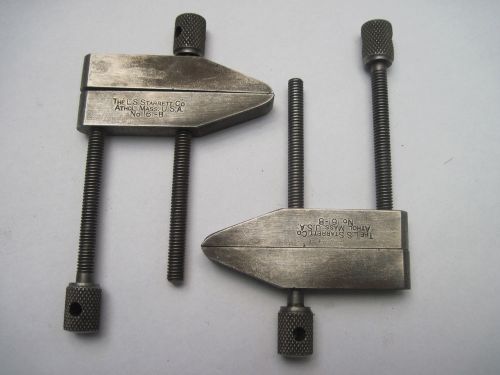 pair of vintage L.S.Starrett parallel clamps 161-B
