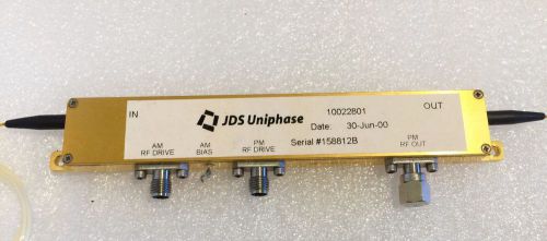 JDS Uniphase JDSU 10022801 10.66 Gb/s Chirped RZ Pulse Generator EOM