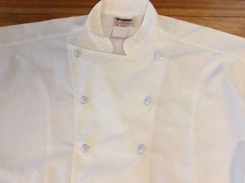 Uncommon Thread  White Classic Knot Chef Coat Size XL