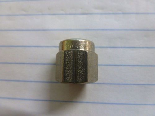 Swagelok 316 Stainless Steel Nut for 1/8 in Tube Fitting SS-202-1