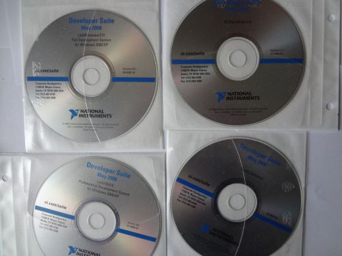 National Instruments Developer Suite 2006 May 12 CD