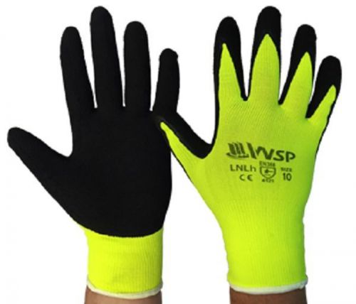 Hi-vis elastic latex gloves for sale