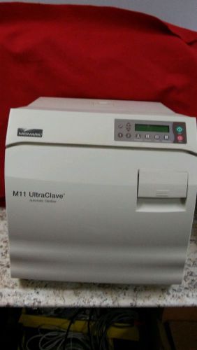Midmark Ritter M11 Ultraclave Dental Sterilizer Certified Autoclave Warranty