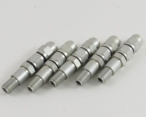 LRC 3 Aluminum W-Series 3-piece Connector Classic Design *NOS* (Lot of 5)