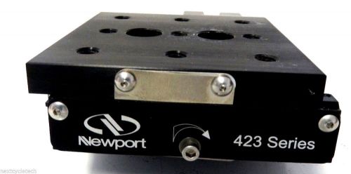 Newport 423 Series Single Axis Adjustable Linear Motion Stage