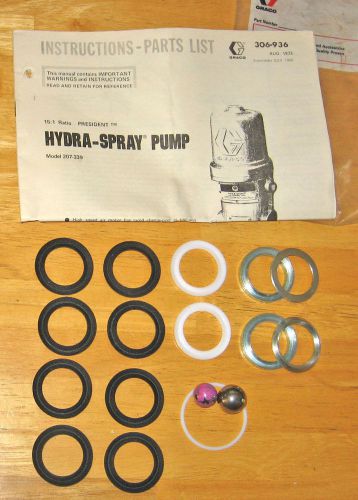 Graco repair kit 235634 235-634 severe duty 15:1 rato president hydra-spray pump for sale