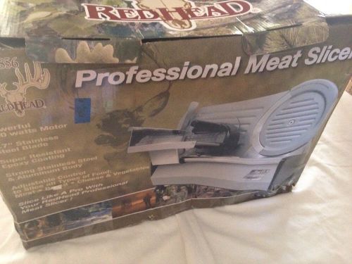 Professional Meat Slicer Red Head