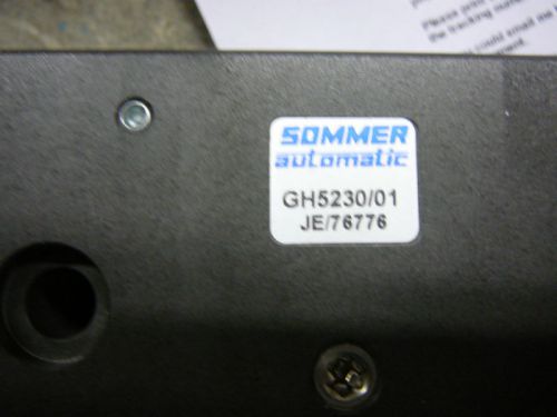 Sommer Parallel Gripper GH 5230 JE76776 2 per box NEW