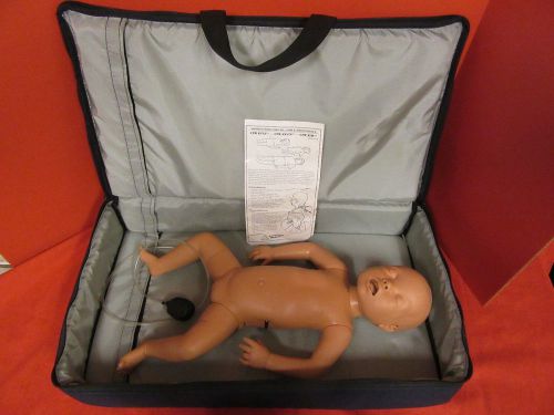 BABY KYLE KEVIN KIM INFANT ARMSTRONG MEDICAL CASE MANIKIN AIRWAY CPR EMT TRAINER