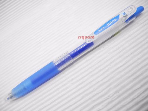 5 x Pilot Juice 0.38mm Ultra Fine Retractable Gel Ink Rollerball Pen, Aqua Blue