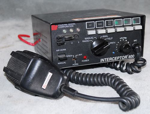 Federal Interceptor 400 Siren &amp; Lighting Control Unit