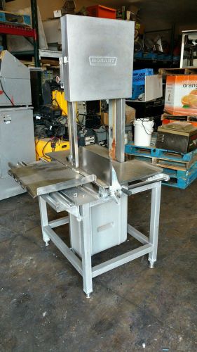 Hobart 6801  Meat Saw 3 HP 220/3 Ph Commercial Butcher Beef Slicer