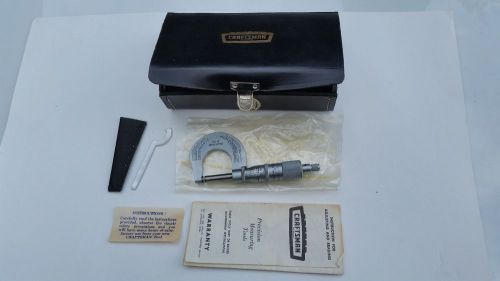 Vintage Craftsman Micrometer 64ths Excellent condition in original case