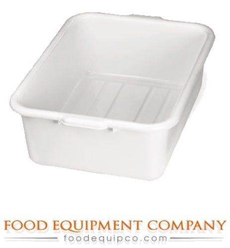 Tablecraft P1537W Tote Box 21-1/4&#034; x 15-3/4&#034; x 7&#034; stackable reinforced...