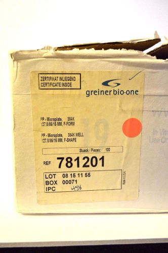 Greiner-One 781201 PP - Microplate 384K pcs. 96