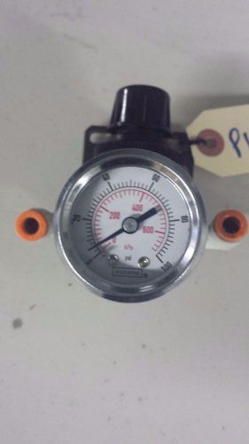 0-100 PSI Air Regulator - EFI/Vutek - P1031-A - USED - Capper In/Out, Up/Down