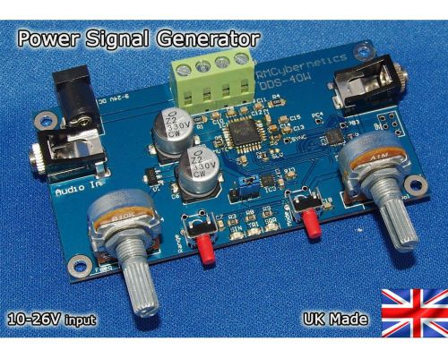 Power Signal Generator DDS 40W Adjustable Frequency Sine Triangle Square Wave