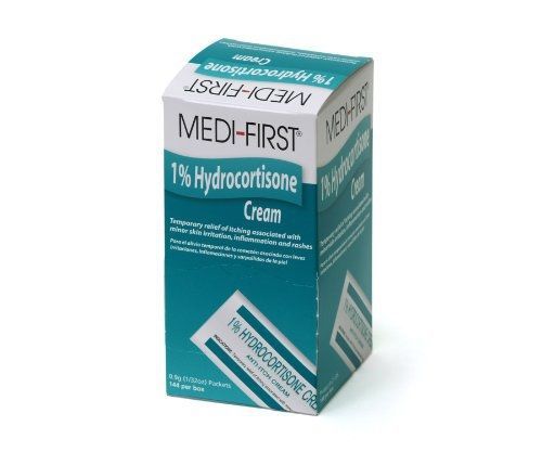 Medique Products 21135 Hydrocortisone Cream, 144 Packets Per Box