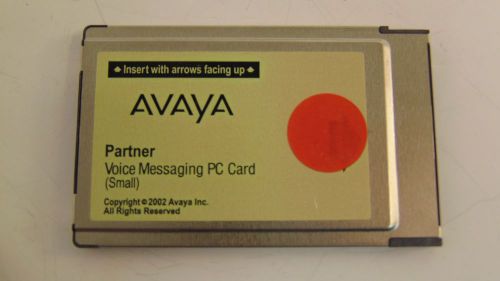 AVAYA PARTNER CWD3B VOICE MAIL PC CARD (SMALL)
