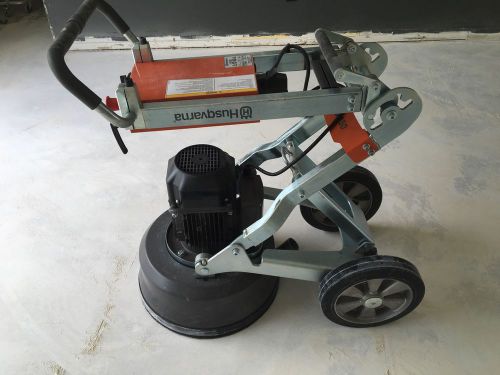 Husqvarna pg450 concrete grinder polisher machine floor sander 220v single phase for sale