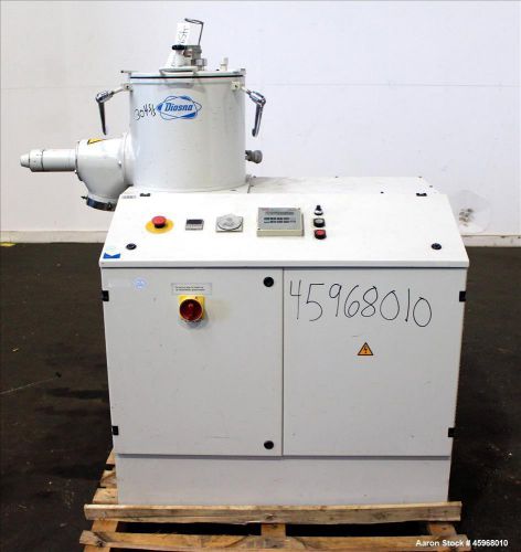 Used- diosna high intensive mixer, type r25, 304 stainless steel. 25 liter (0.88 for sale