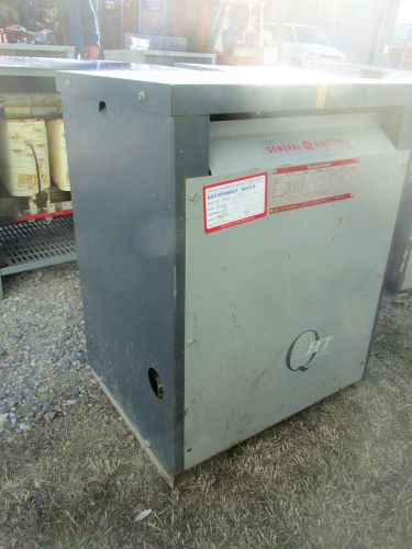 General electric quiet transformer 45 kva cat# 9t23a3873 .. 480v, 3ph ... od-379 for sale
