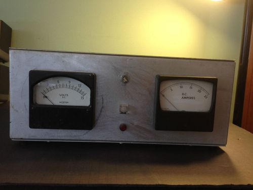Vintage WESTON &amp; &#034;ASSEMBLY PRODUCTS INC (API)&#034; Ampere-Volt Meter, ham radio