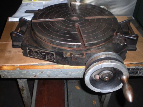 Bridgeport 15 inch Rotary Table T Slots