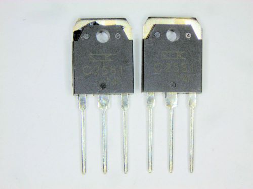 2sc2581 sanken transistor 2  pcs for sale