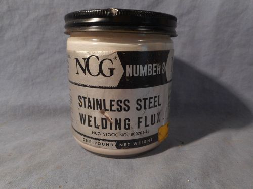 NCG FLUX Number 8 For Stainless Steel Welding, TIG MIG SMAW