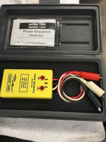 *** Time Mark  Corp. Phase Sequence Detector Model 108B ***